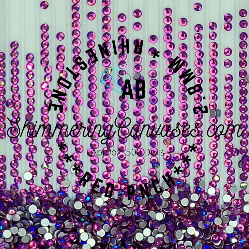 2.8mm Bright Rosey Red AB (Round)
