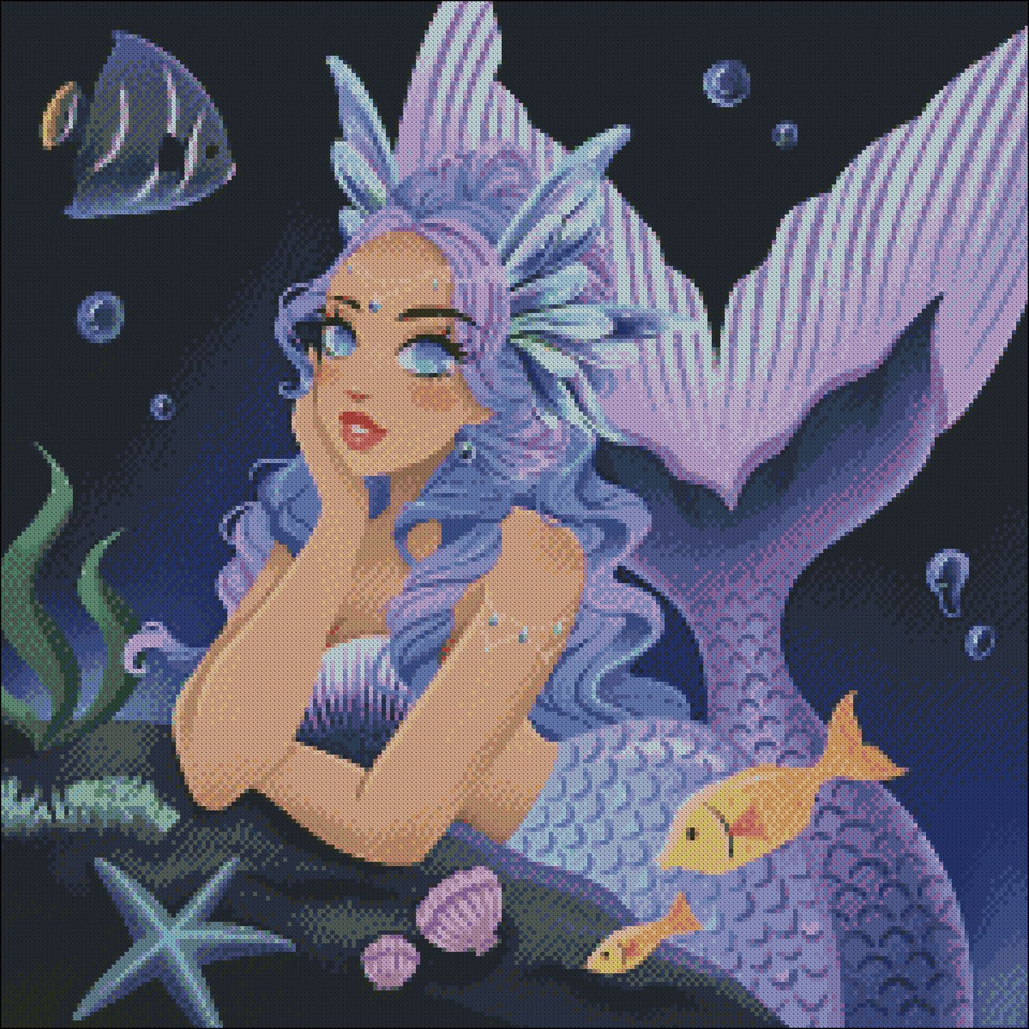 Butterfly Mermaid by Alison Ou