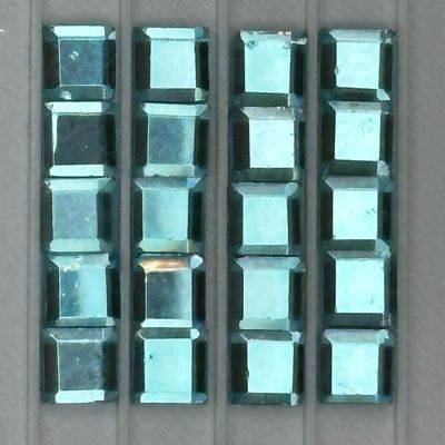 5mm Shimmer Stones Aqua