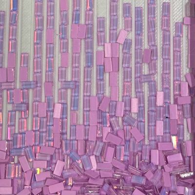 2.5mm X 5MM Shimmer Stones Purple