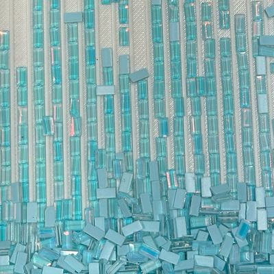 2.5mm X 5MM Shimmer Stones Lake Blue