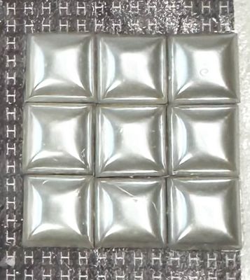 10MM SQUARE Half Pearls