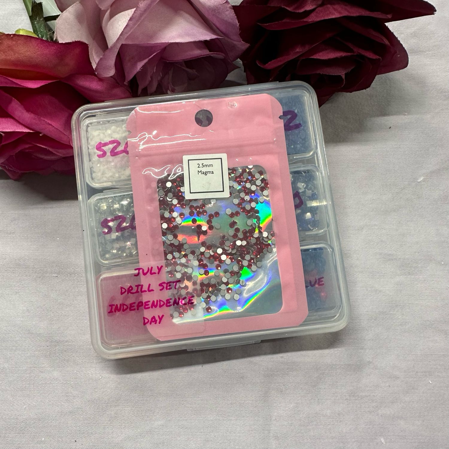 July Independance Day Monthly Holiday Themed Drill Set