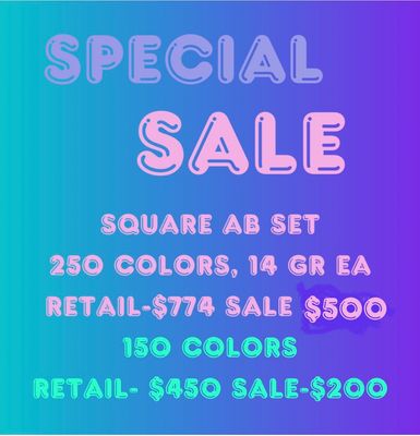SPECIAL SALE
