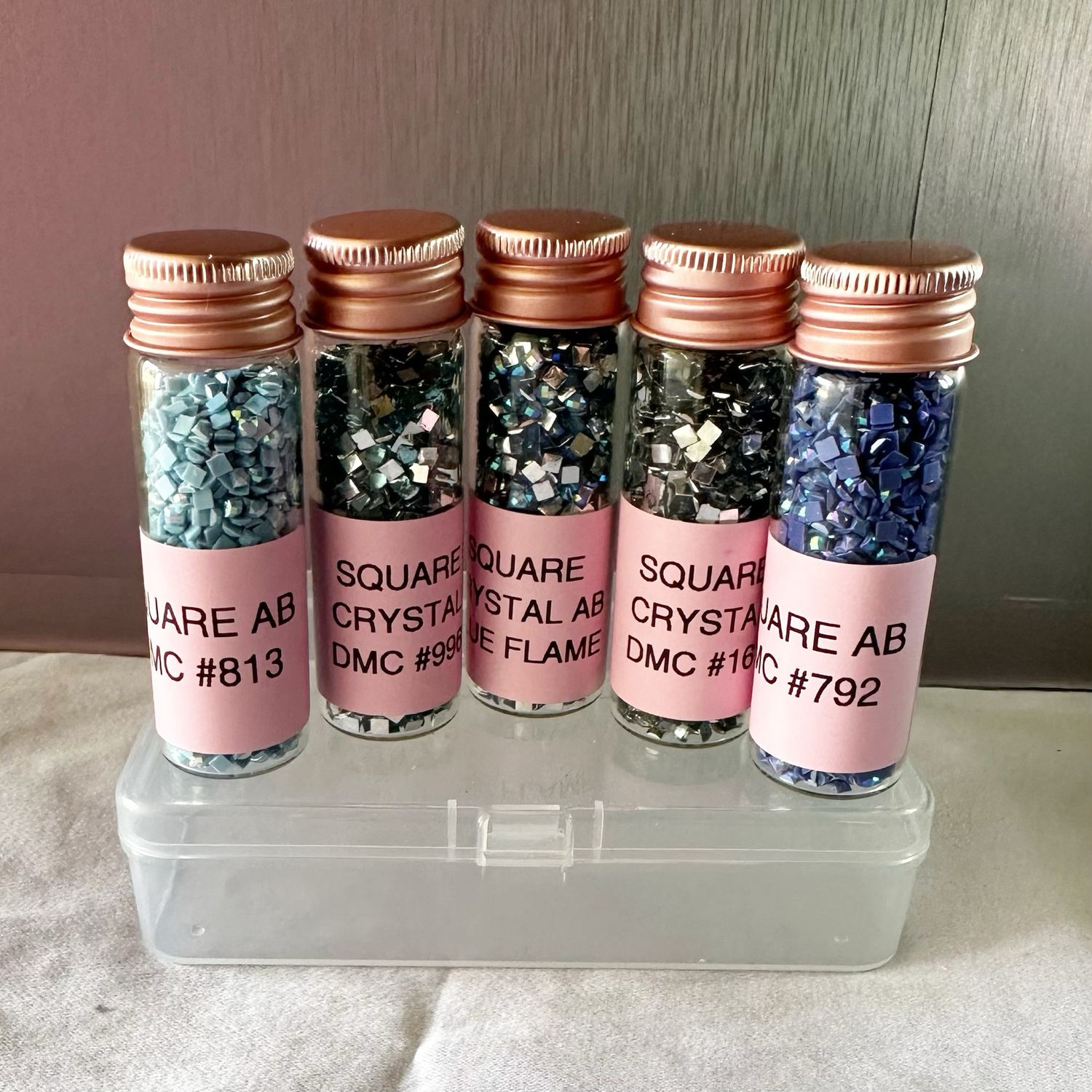 Large Square Sample Set Blue #3