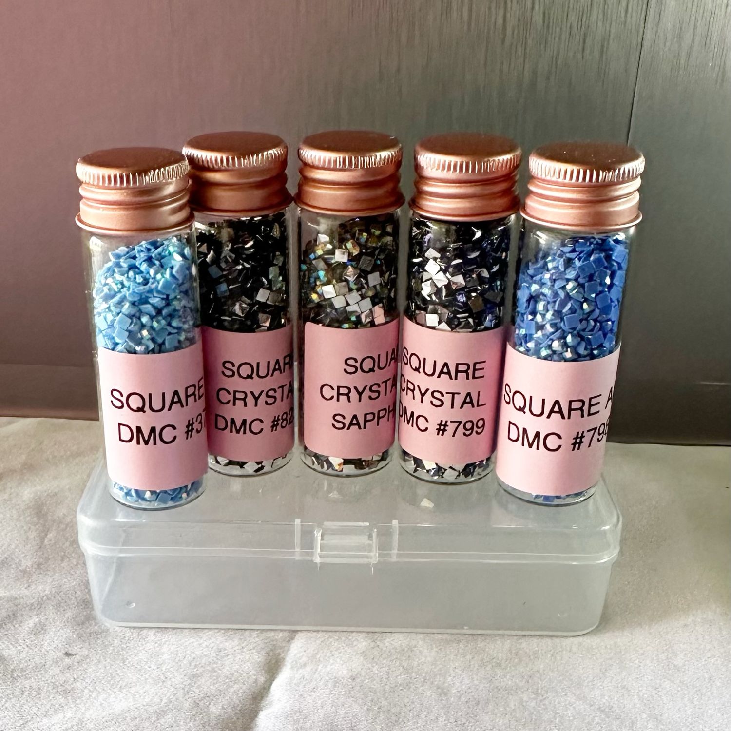 Large Square Sample Set Blue #2