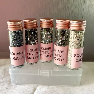 Large Square Sample Set Grey
