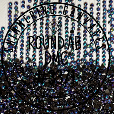 Round AB DMC #3371  Black Brown