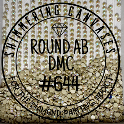 Round AB DMC #644 Beige Grey, Medium