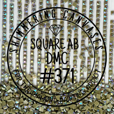 Square AB Drills DMC #371 Mustard