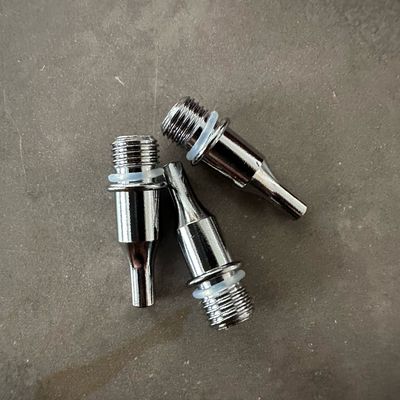 E-PEN threaded DP Pen tip Silver Single Placer