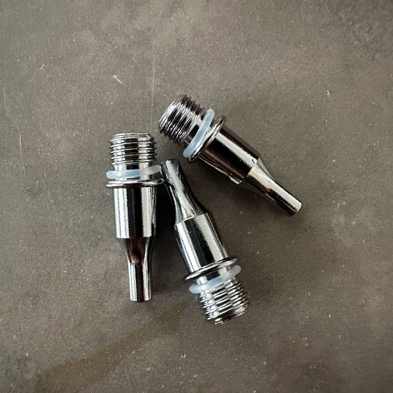 E-PEN threaded DP Pen tip Silver Single Placer