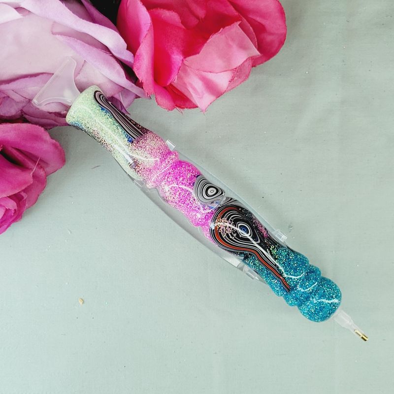 ***Diamond painting Pen 6” Glitter Fordite