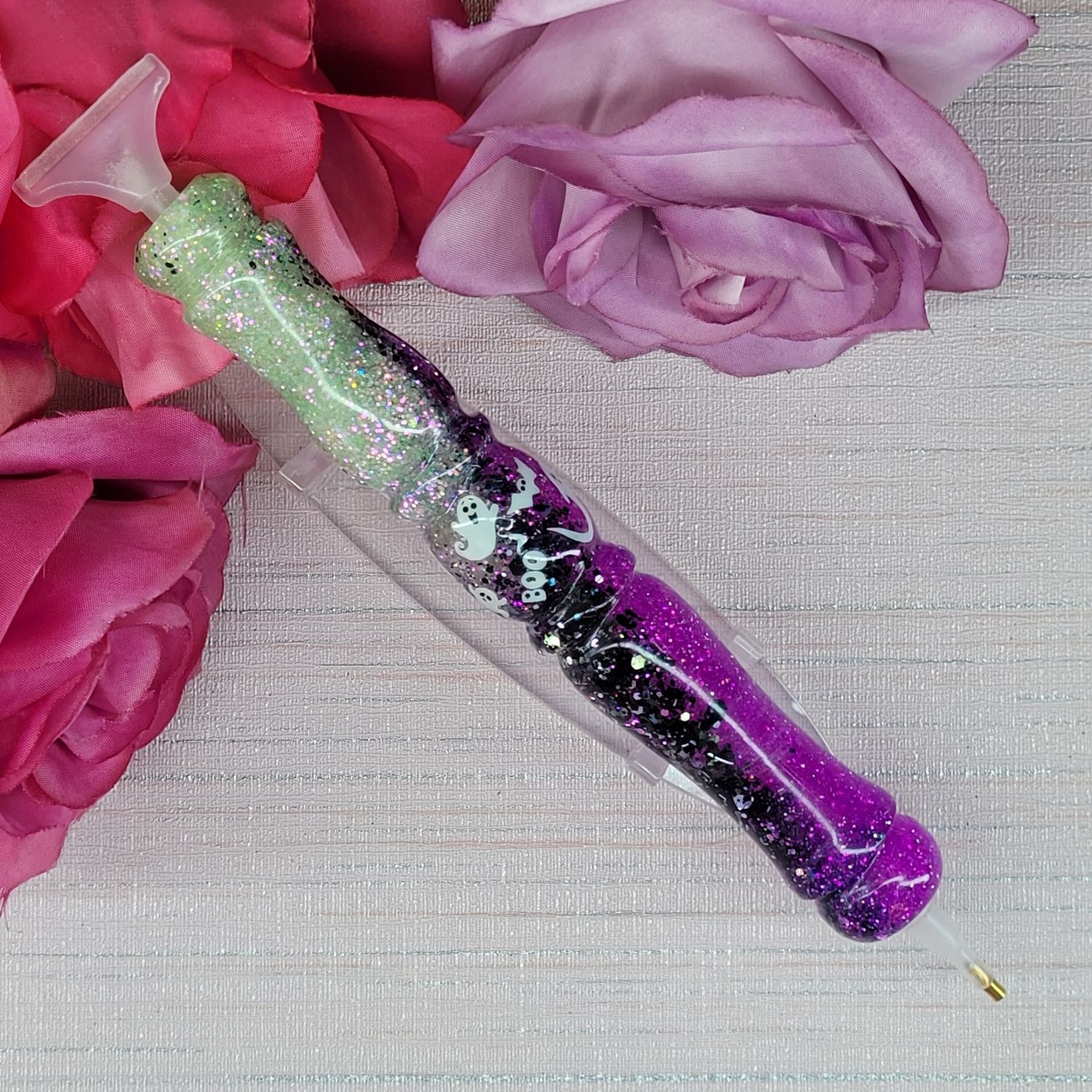 Halloween Glow in the Dark Drill Special Edition Box 5.5&quot; thin pen