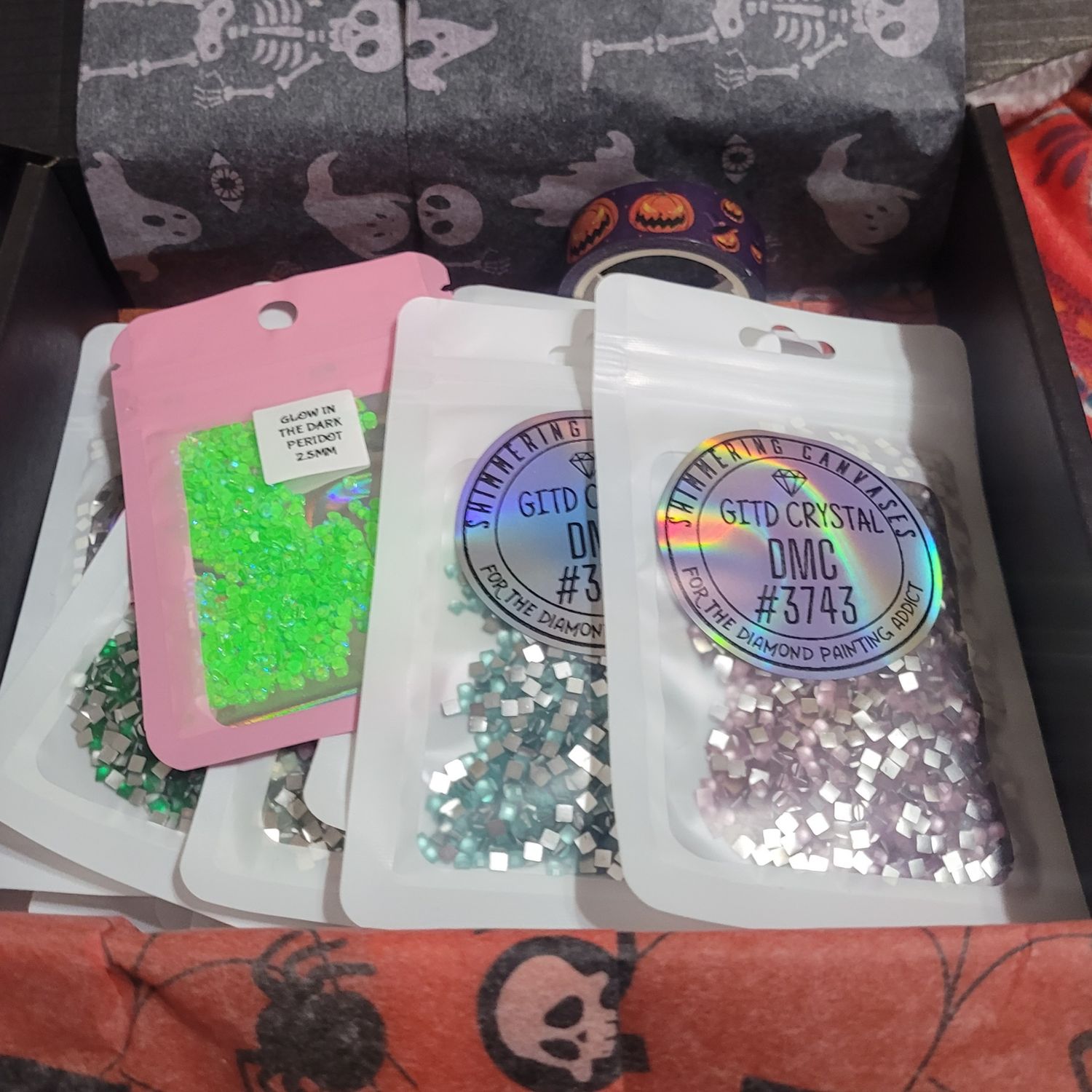 Halloween Glow in the Dark Drill Special Edition Box 5.5&quot; thin pen