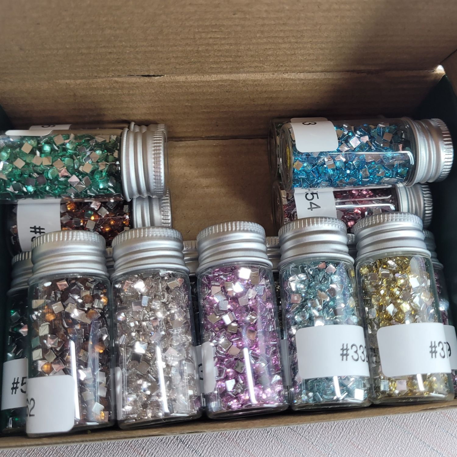 Square Crystal Drill Christmas Gift Set