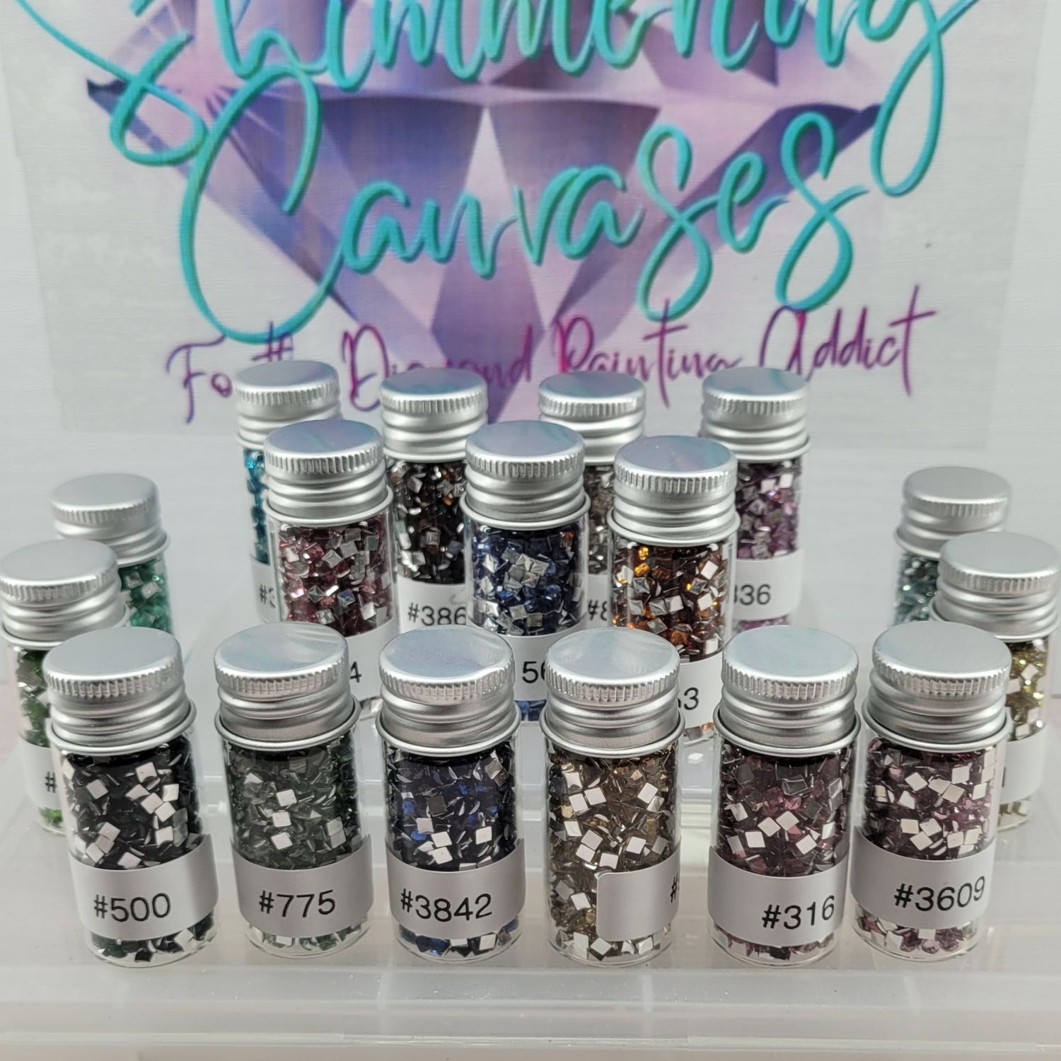 Square Crystal Drill Christmas Gift Set