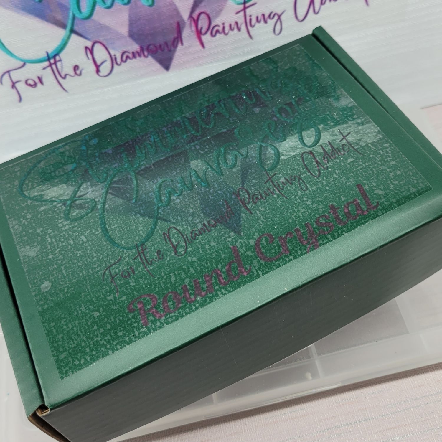 Round Crystal Drill Christmas Gift Set