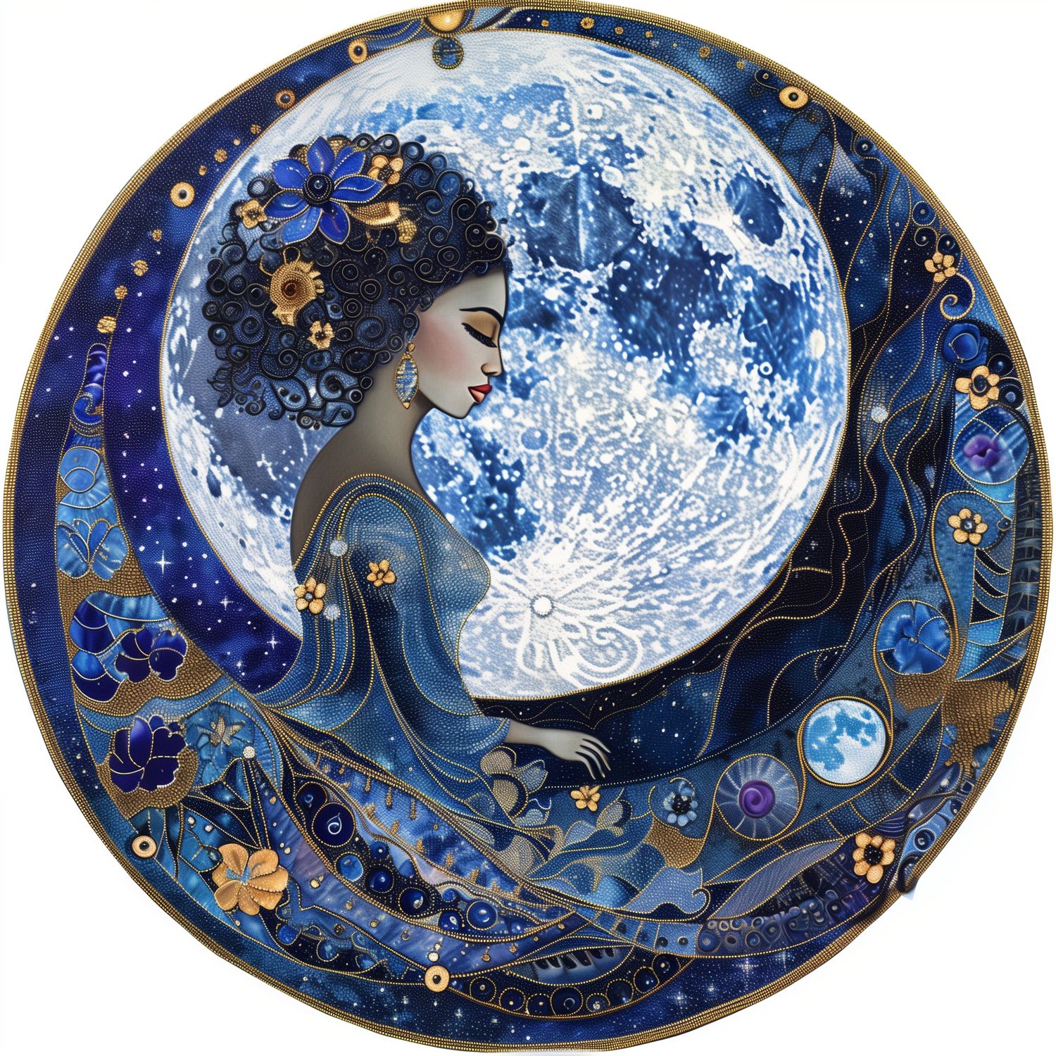 Artwork Cover Minder Blue Moon Goddess