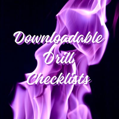 Downloadable Drill Checklists