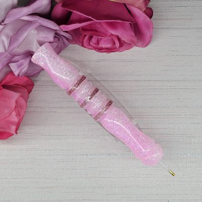 ***Diamond painting Pen 6” 3 Rows of glitter inlay