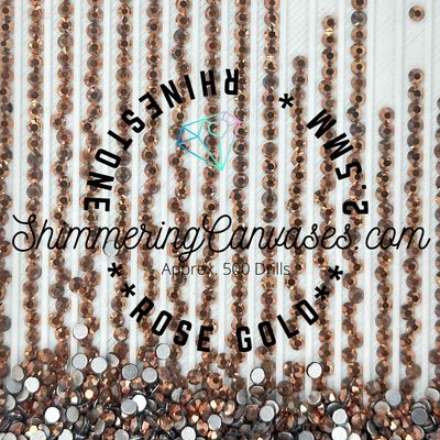 2.5mm Rose Gold (Square)