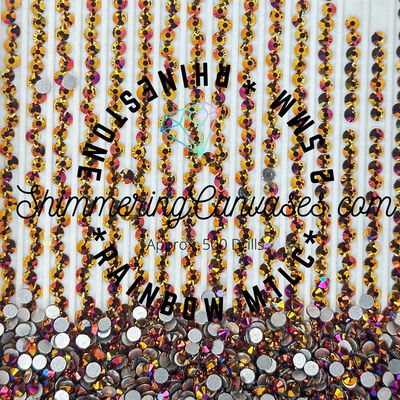 2.5mm Metallic Rainbow (Square)