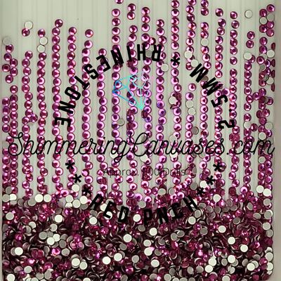 2.5mm Bright Rosey Red (Square)