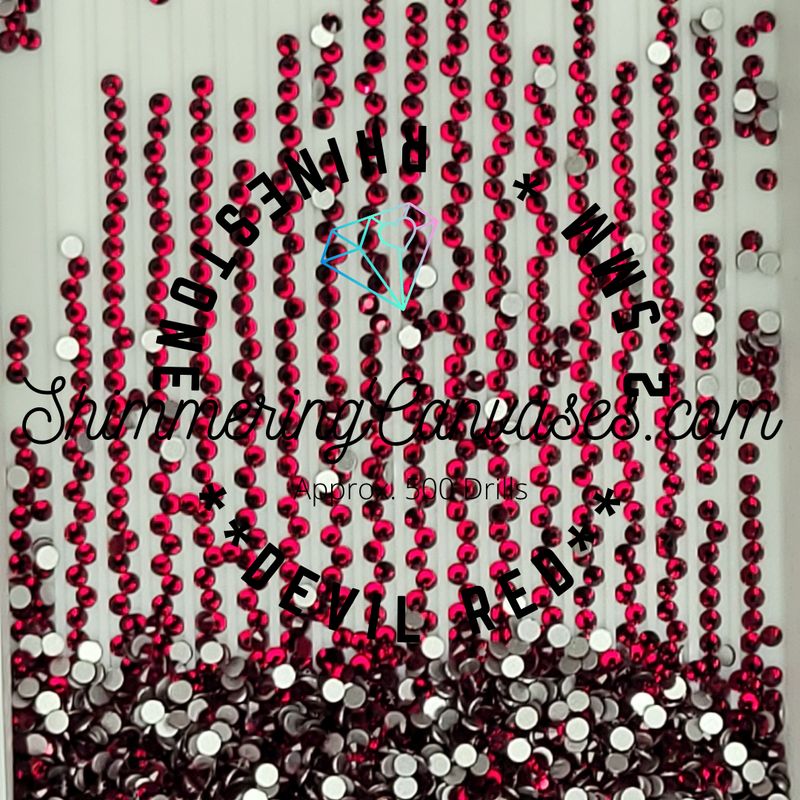 2.5mm Devil Red (Square)