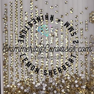 2.5mm Lemon Sherbert (Square)