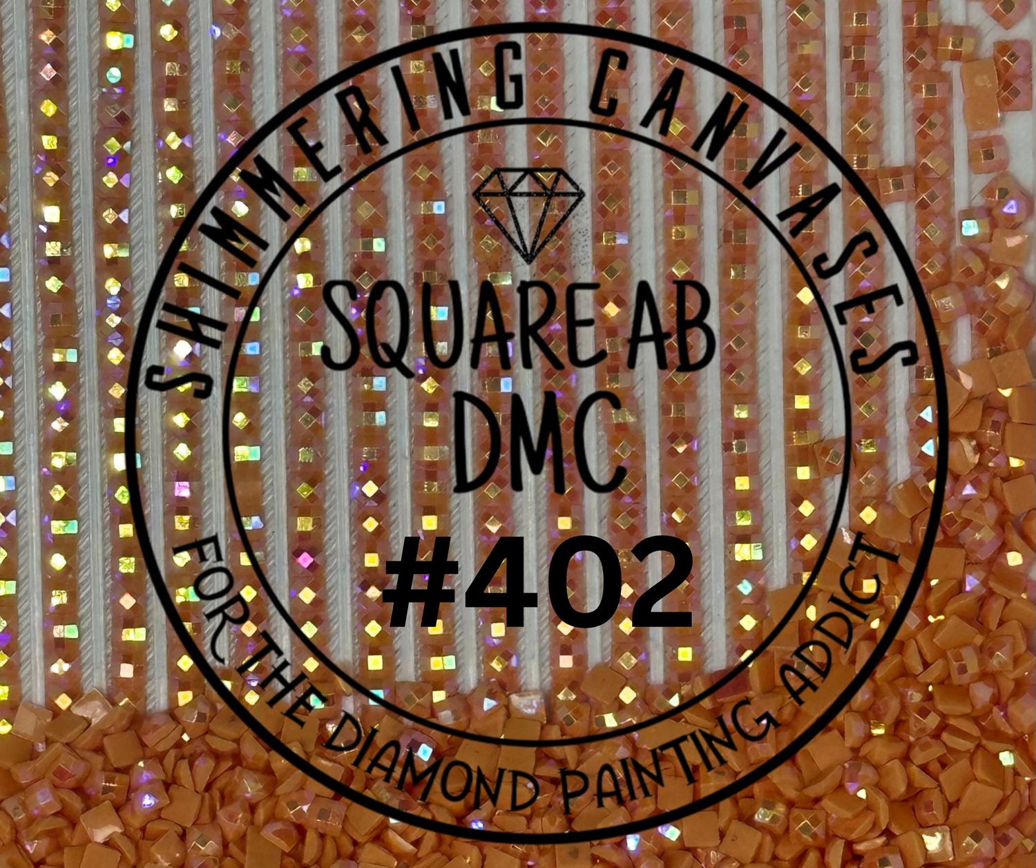 Square AB Drills DMC #402- Mahogany, Very Light