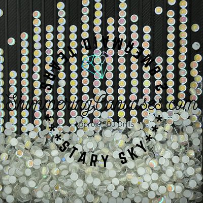 2.8mm Mermaid Tears Stary Sky (Round)