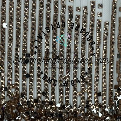 Square Crystal DMC #842 Beige Brown, Very Light