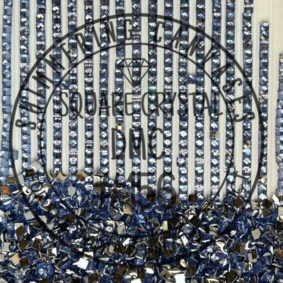 Square Crystal DMC #156 Blue Violet, Medium Lt