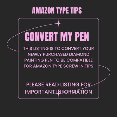 Convert my Pen to be compatible with Amazon Type Tips Screw In Tips