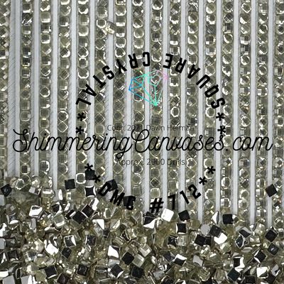 Square Crystal DMC #712 Cream