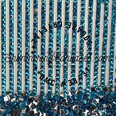 Square Crystal DMC #3843