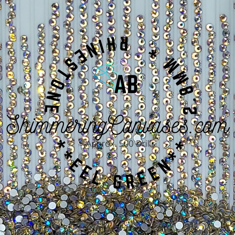2.8mm Eel Green AB (Round)
