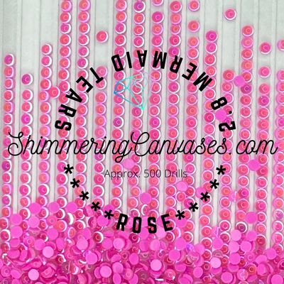 2.8mm Mermaid Tears Rose (Round)