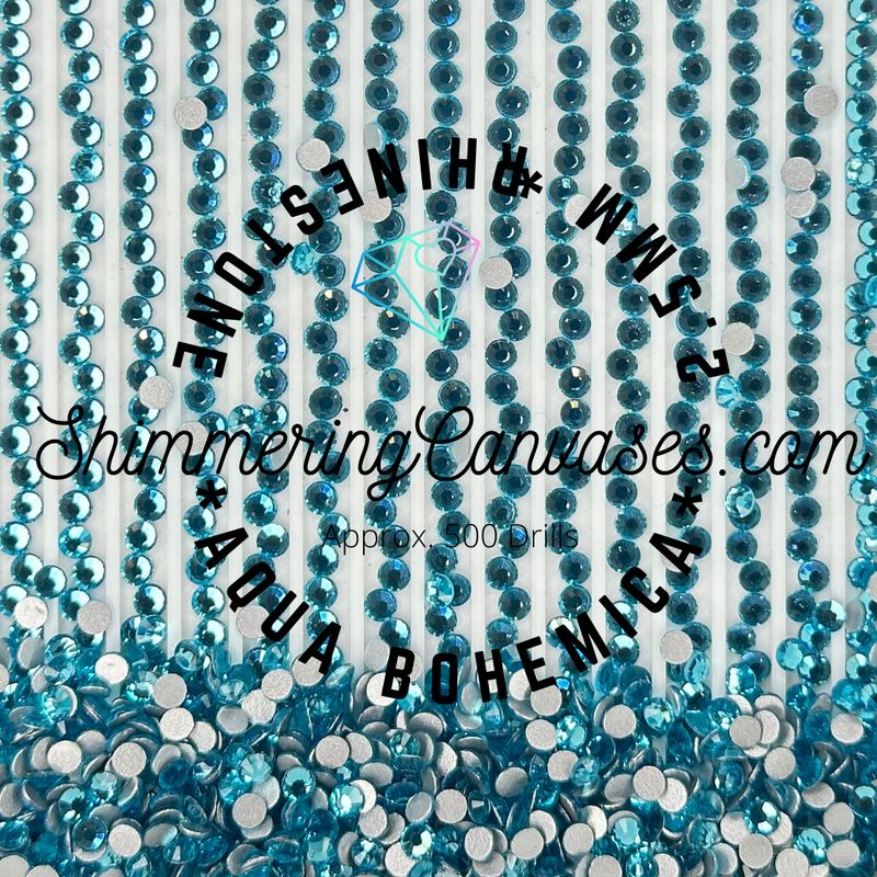 2.5mm Aqua Bohemica (Square)