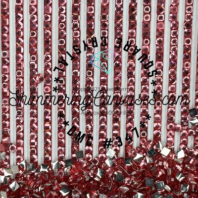 Square Crystal Set #19 (4 Colors)