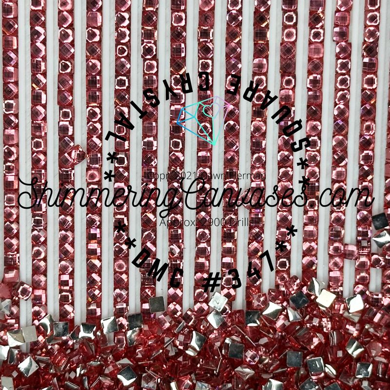 Square Crystal Set #19 (4 Colors)