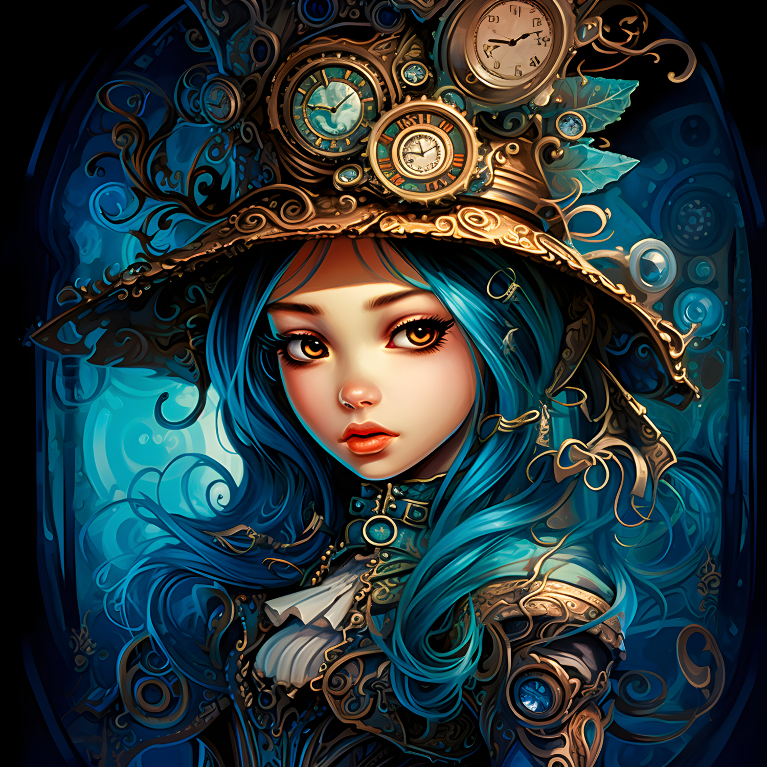 Age of Steampunk by Rose Proffitt Creations ROUND DRILL