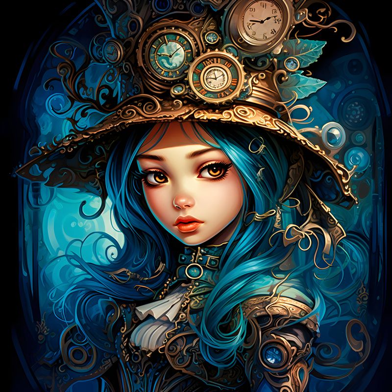 Age of Steampunk by Rose Proffitt Creations ROUND DRILL