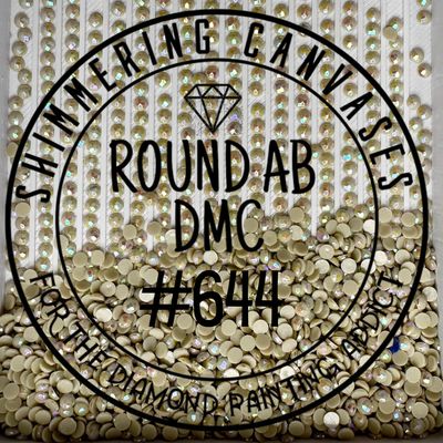 Round AB DMC #644 Beige Grey, Medium