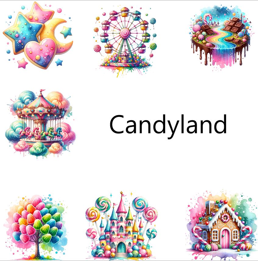 March Special Edition Box ***Candyland Rainbows"