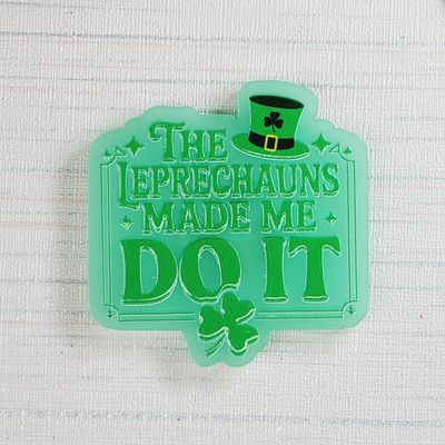 Cover Minder "The Leprechauns made me do it"