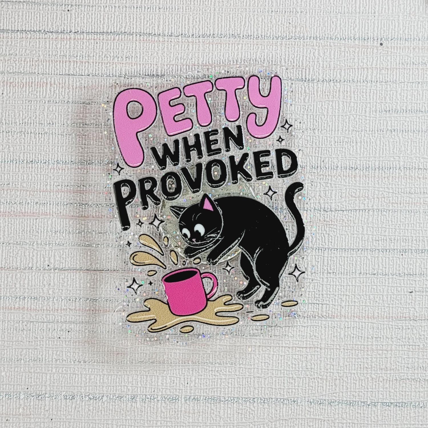 Cover Minder "Petty when provoked"