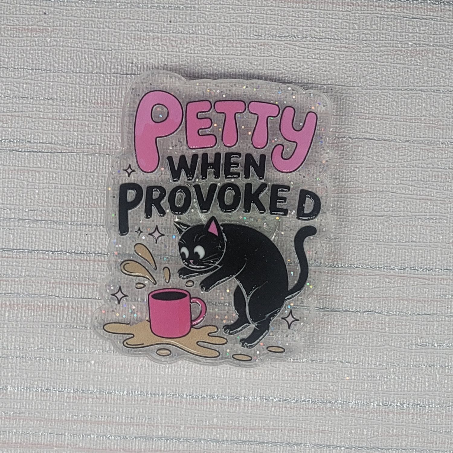 Cover Minder "Petty when provoked"