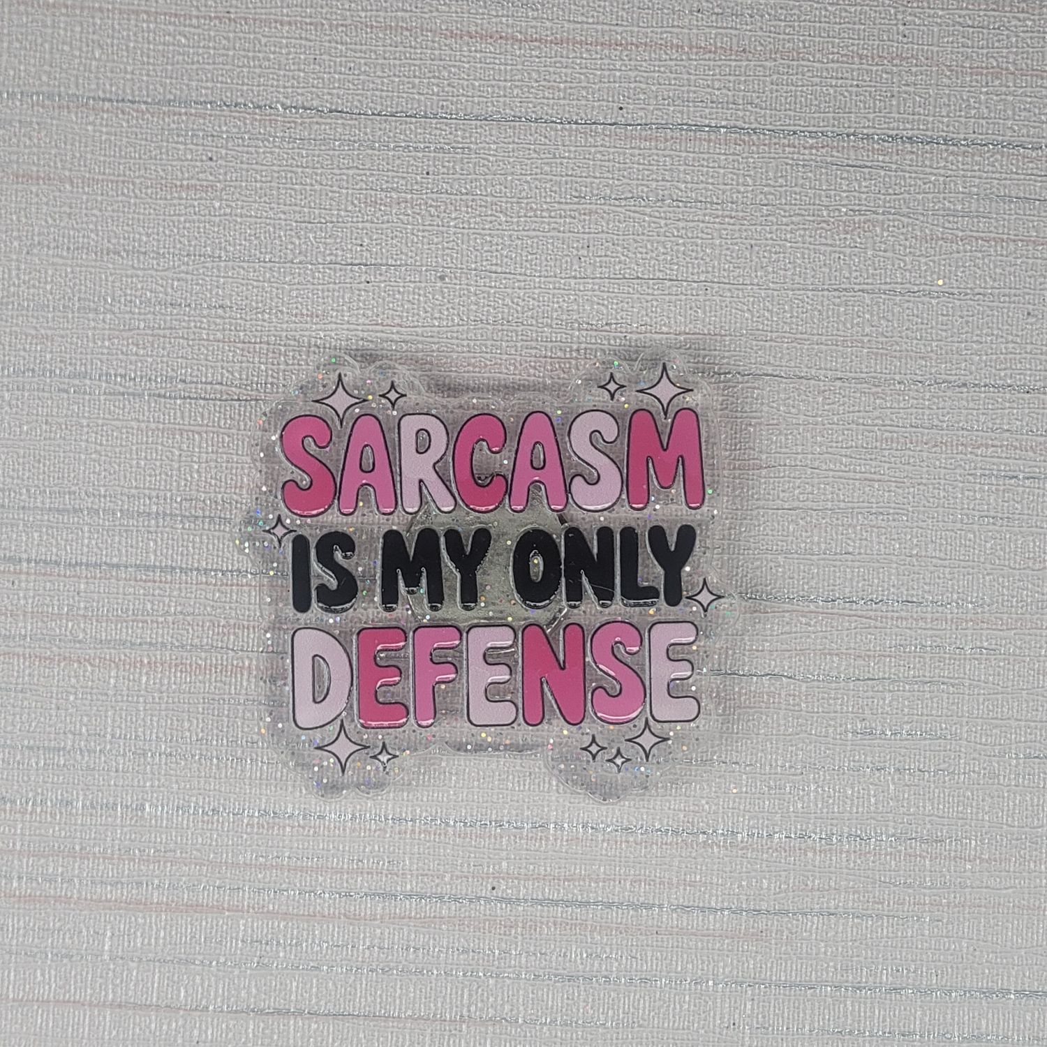 Cover Minder "Sarcasm is my only Defense"